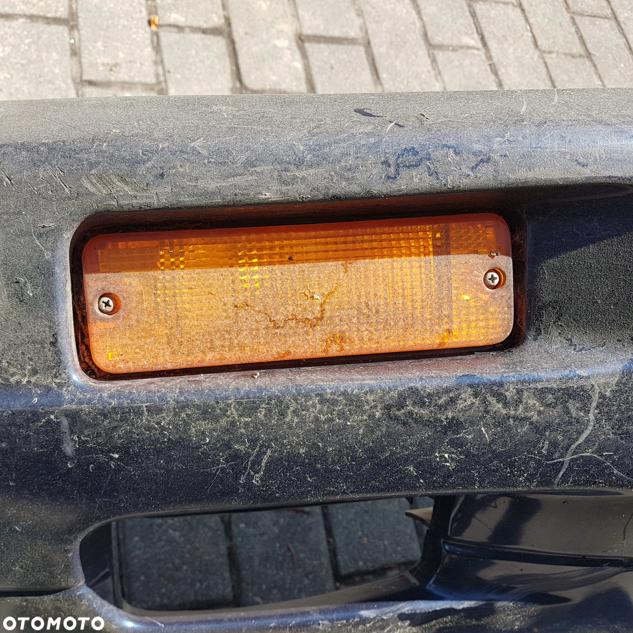 ZDERZAK kierunkowskaz ślizg belka zderzaka PRZÓD SSANGYONG ssang young MUSSO oryginał - 2