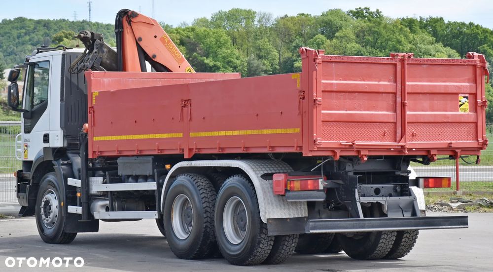 Iveco TRAKKER 360 * WYWROTKA 5,60 m + PK15500 + PILOT/ 6x4 - 6