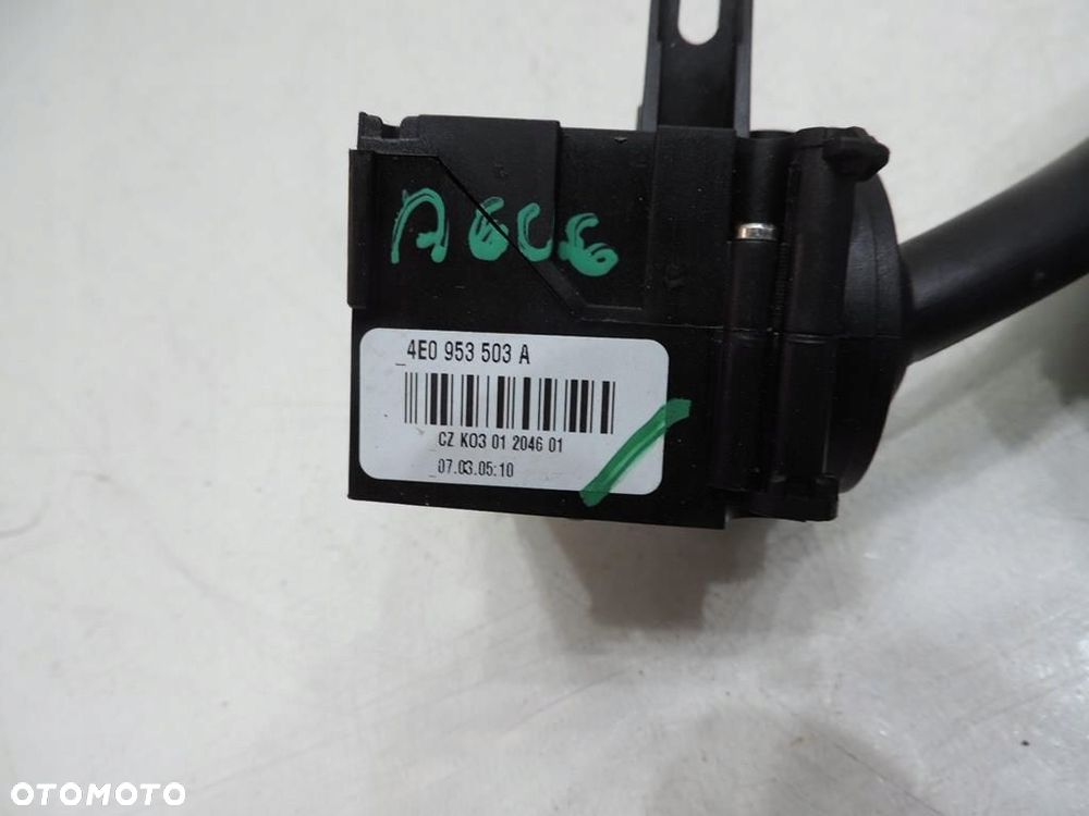 PRZEŁĄCZNIK WYCIERACZEK AUDI A6 C6 4E0953503A - 3