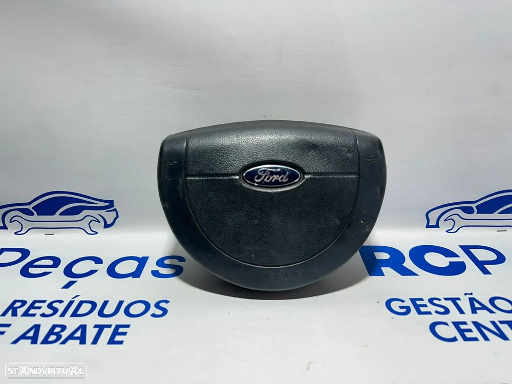 .Airbag Volante Guiador Original Ford Fiesta 5 MK5 2S6AA042B85ALZHHD 2002 - 2008 - 4