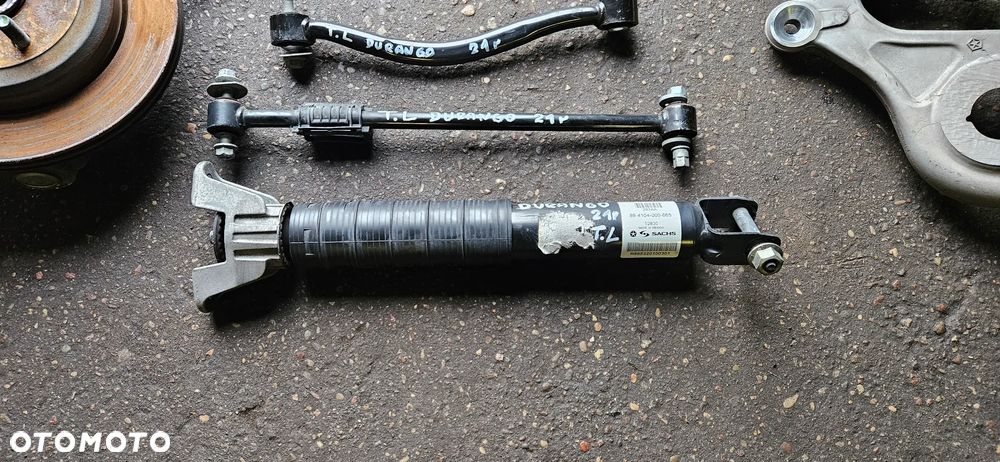 DODGE DURANGO III LIFT 2021-2025  Zawieszenie Tylne Lewe Zawieszenie tylne Lewy Wahacz 52124815AD Amortyzator 89-4104-000-865  Drążek - 6