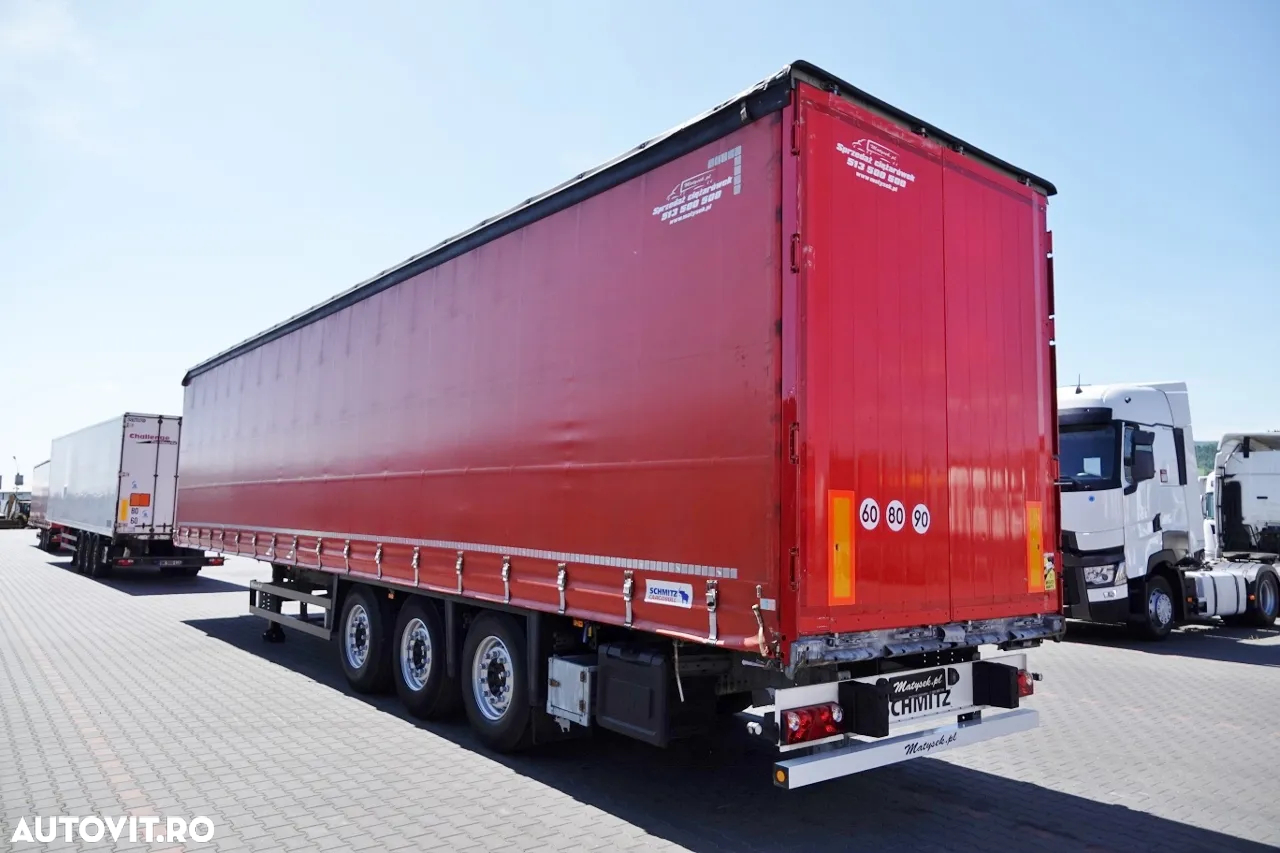 Schmitz Cargobull CORTINĂ / STANDARD / 2 AXE RIDICATIVE / IMPORTAT - 5