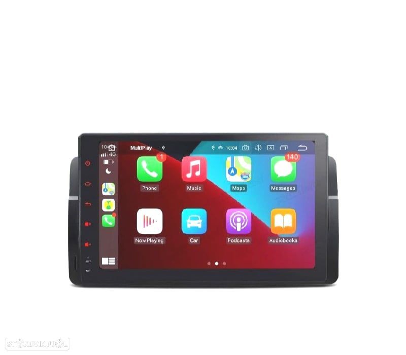 AUTO RÁDIO GPS ANDROID 13 PARA BMW E46 MG ZT ROVER 75 - 1
