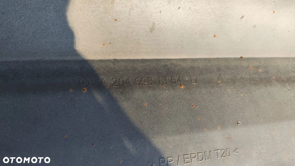 LISTWA NAKŁADKA PROGOWA PRÓG LEWY CZARNA A2046981354 MERCEDES W204 AMG SEDAN KOMBI - 8