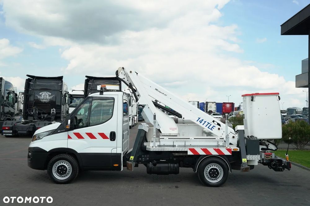 Iveco DAILY 35-140 / ZWYŻKA / PODNOŚNIK KOSZOWY FRANCE ELEVATEUR 141 TLE / 4 PODPORY / MANUAL / 2018 R - 13