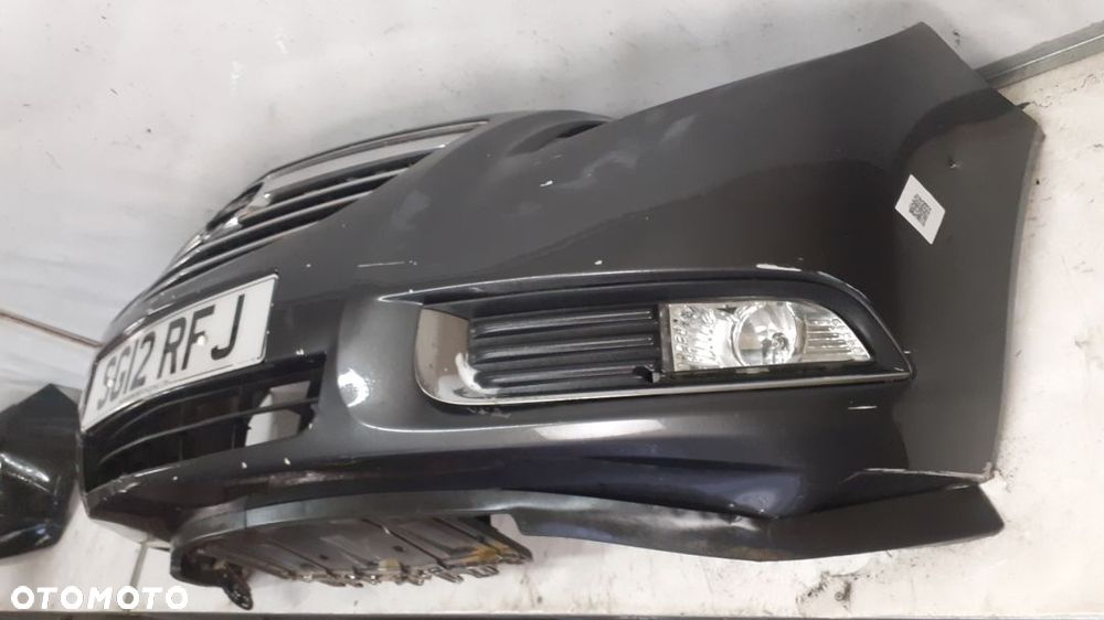 + ZDERZAK PRZÓD PRZEDNI DO OPEL INSIGNIA Z177 SZARY GRAFITOWY HALOGENY - 3