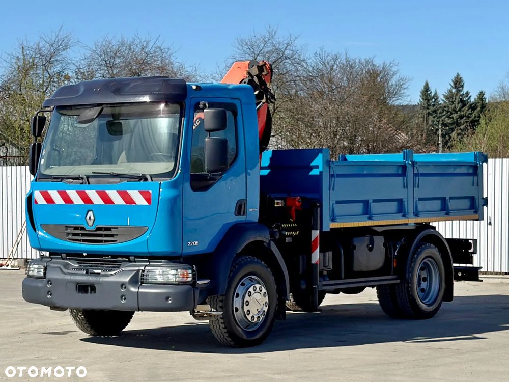 Renault MIDLUM 220 * PALFINGER PK 7501 * STAN BDB - 4