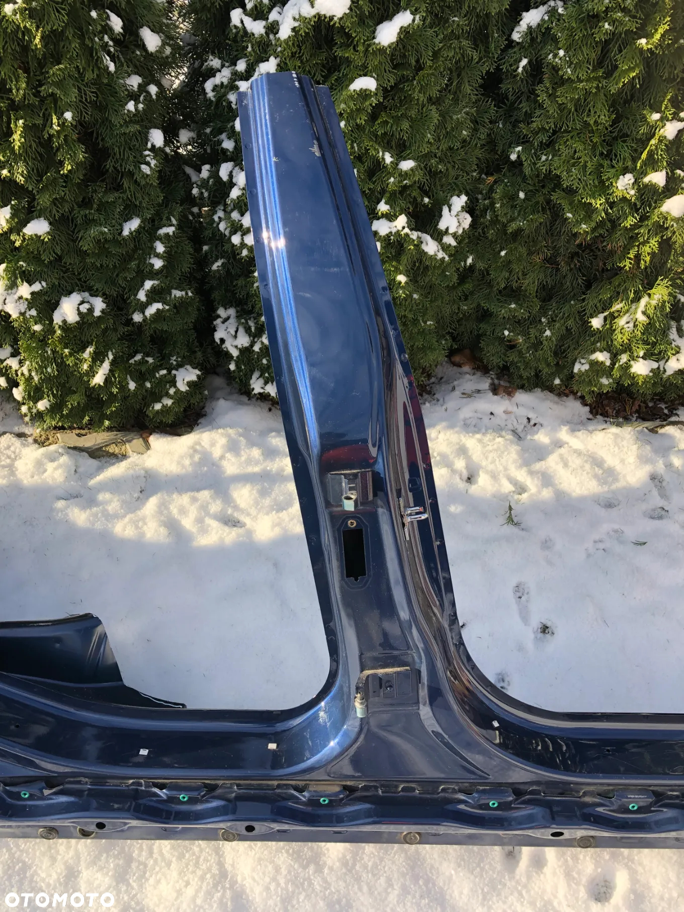 BMW E60 E61 ĆWIARTKA BŁOTNIK PODŁUŻNICA - 9