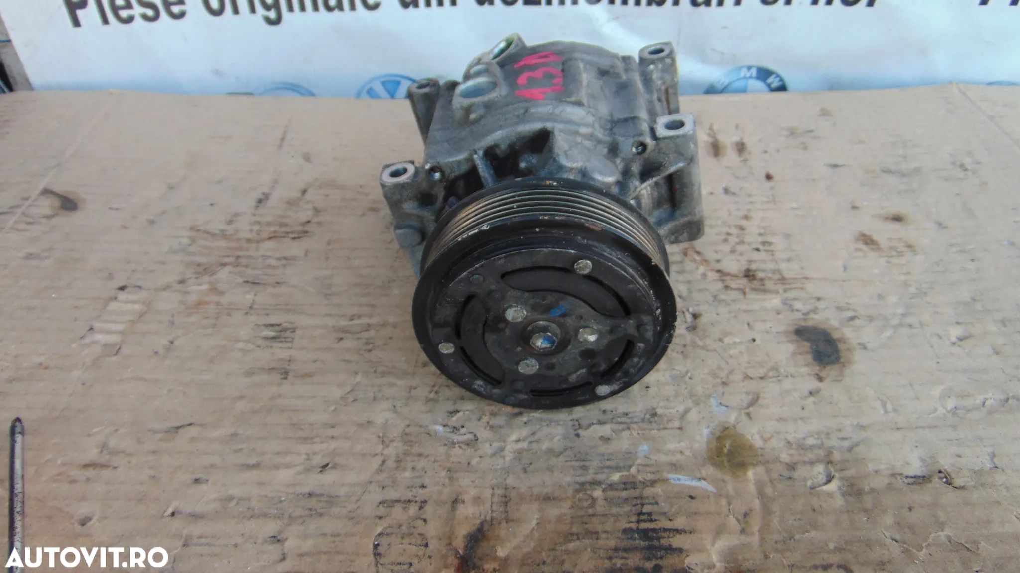 Compresor clima Fiat 1.3 tipo Panda Doblo punto evo fiat 500 500l 500c 500x alfa romeo mito lancia - 1