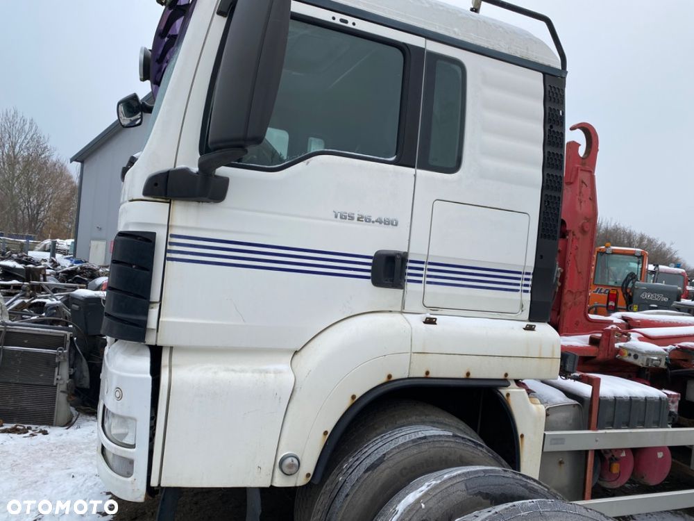 Kabina MAN TGS budowlana sypialna 8x8 8x6 8x4 6x4 6x6 4x4 HydroDrive - 3