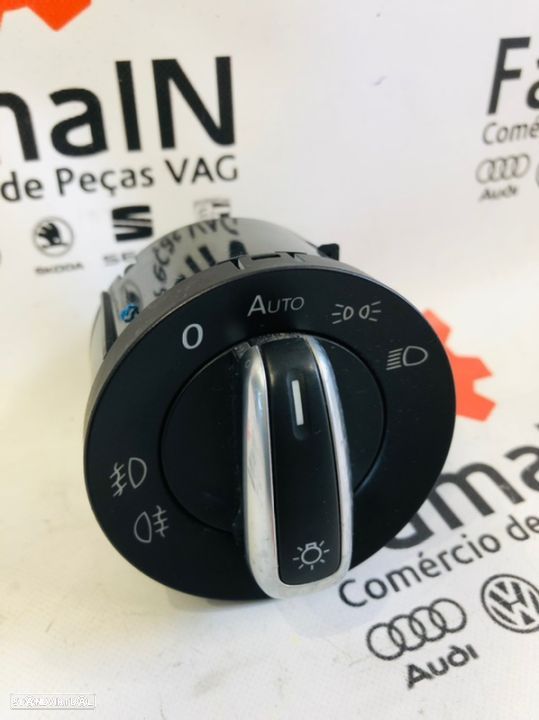 Comutador Luzes VW Golf VI / 3C8941431 - 1