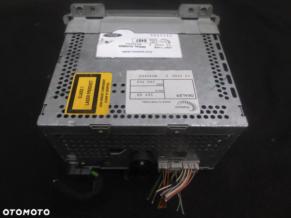 RADIO CD FORD FUSION 4S6118C815AA - 5