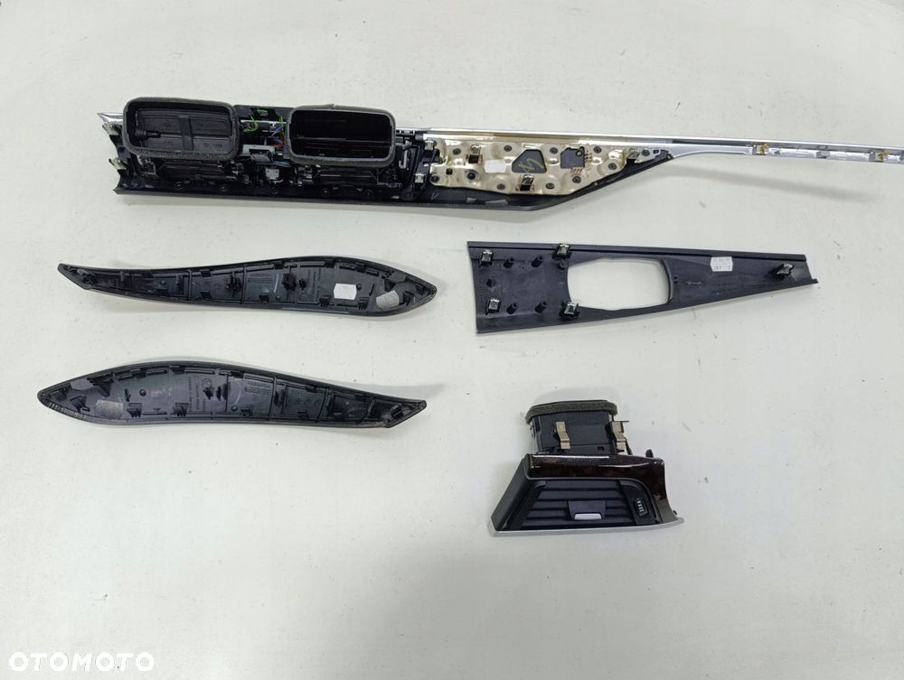 BMW F32 LISTWY DEKORY DREWNO KOMPLET EUROPA - 8