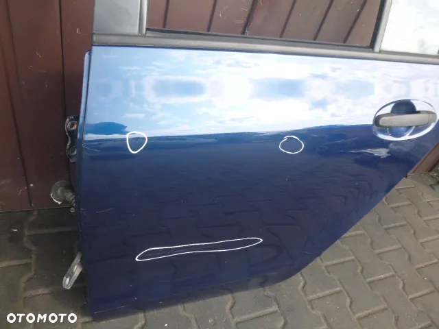 DRZWI LEWY TYŁ LEWE TYLNE TOYOTA YARIS II 8P4 05-09 KOMPLETNE - 11