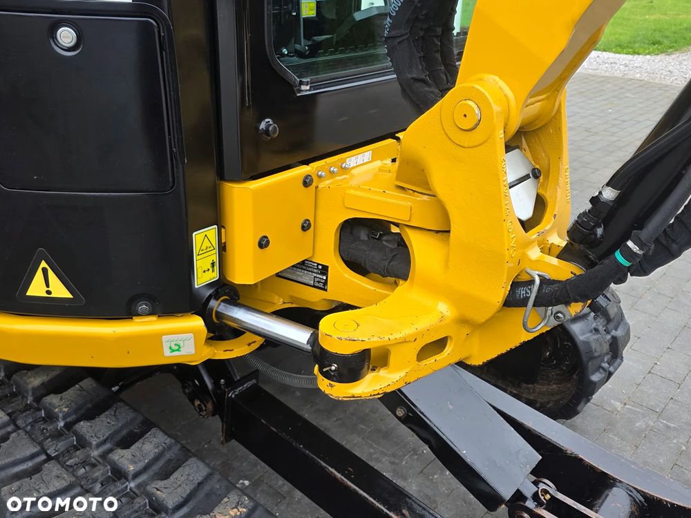 Caterpillar CAT 302.7 CR mini koparka szybkozłącze 3 łyżki piękna serwisowana 1 wł JCB sprowadzona w oryginale - 23