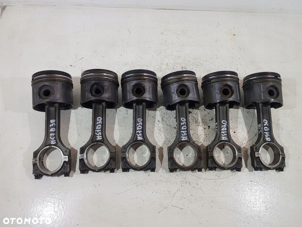 tłok korbowód 83.950 bmw x5 e53 e46 e39 m57d30 3.0 d - 1