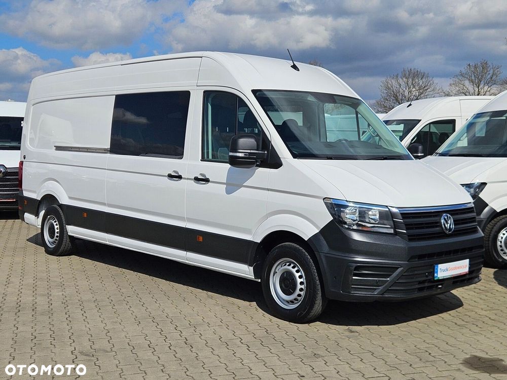 Volkswagen Crafter L4H2 *94900zł NETTO* Brygadówka 7 osób 2.0TDi/140KM - 3
