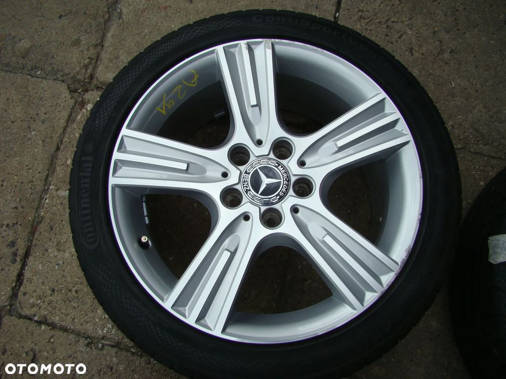 a291 5x112 Mercedes Benz w204 przód 7,5jx17 225/45 tył 8,5Jx17 245/40 lato - 4