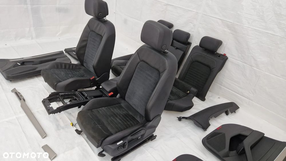 VW Passat B8 Kombi Środek skóry komplet europa super stan - 6