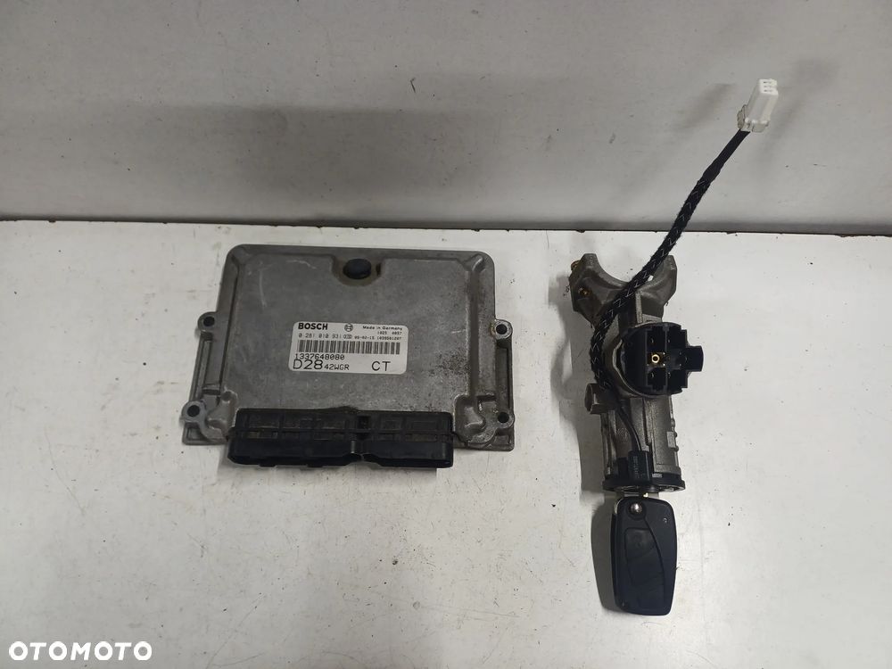 ZESTAW DO ODPALENIA KOMPUTER STEROWNIK FIAT DUCATO II LIFT 2.8JTD 02-06R - 1