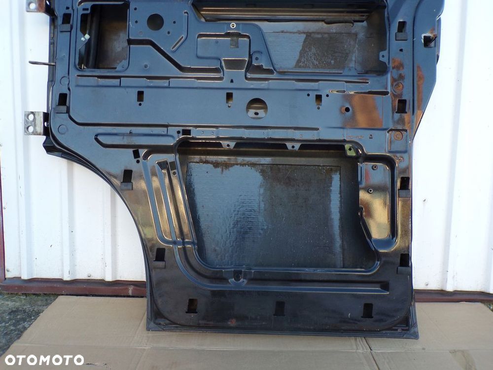 VW T4 TRANSPORTER CARAVELLE 96- DRZWI PRZÓD PRAWE BEZ RDZY CZARNY METALIK - 8