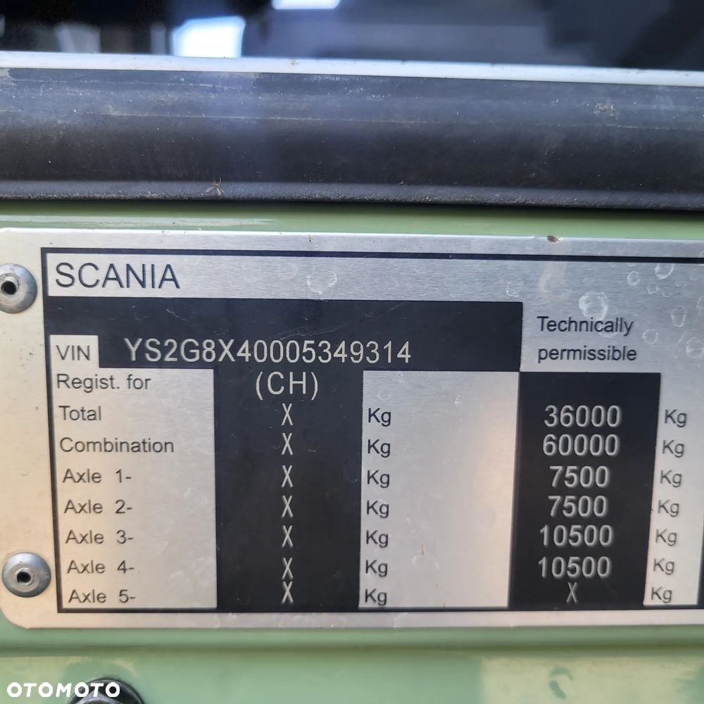 Scania G 450 ,Euro 6, Hakowiec VDL - 26