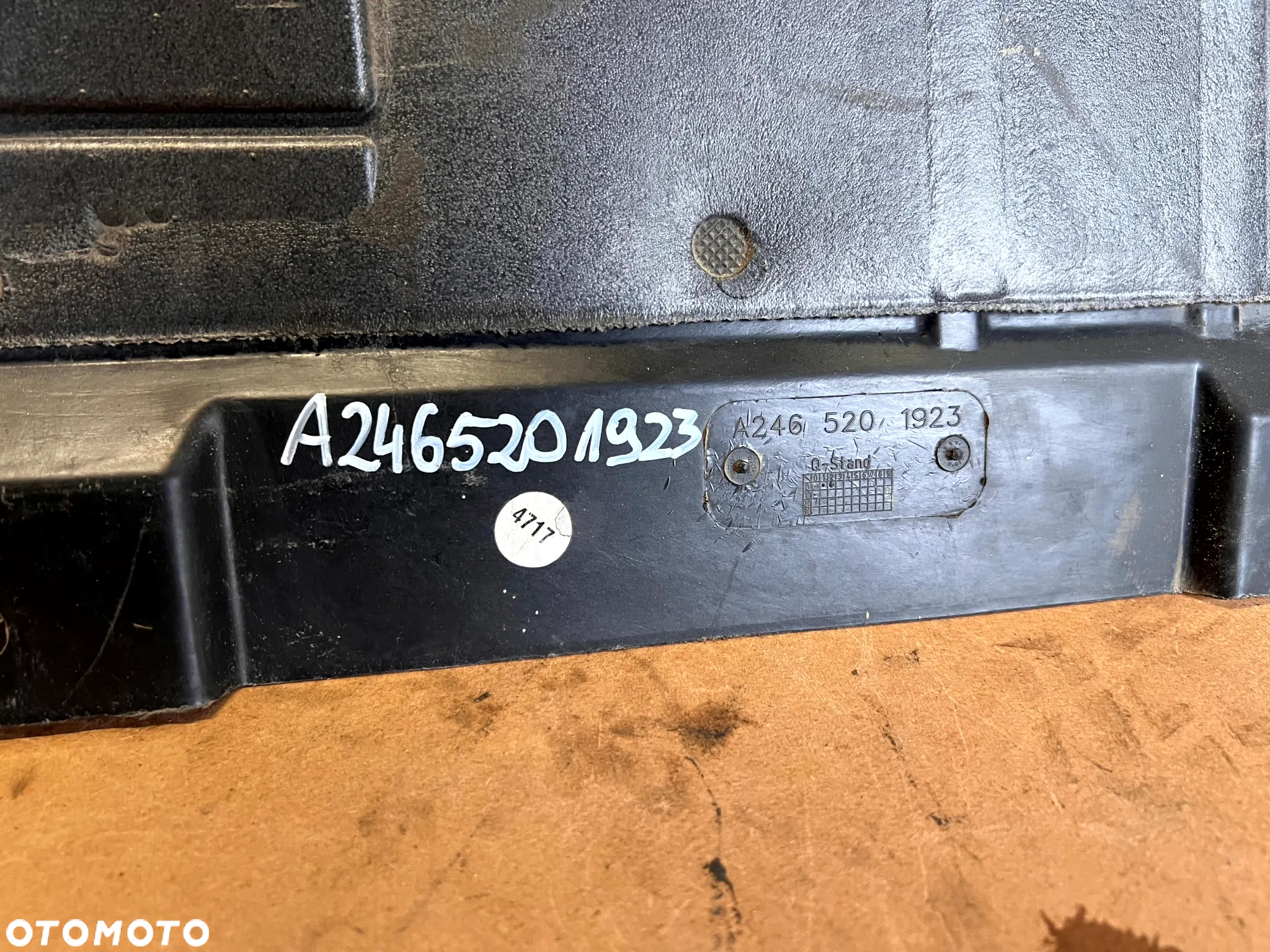 MERCEDES BENZ W117 W156 W246 CLA GLA B-KLASA INFINITI Q30 OSŁONA DOLNA SILNIKA LEKKO USZKODZONA A2465201923 - 5