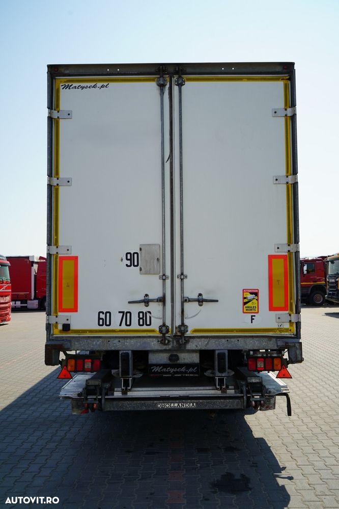 Fruehauf CONTAINER / DHOLLANDIA LIFT / PODEA RESISTENTĂ / - 7