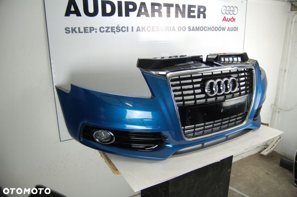 ZDERZAK AUDI A3 S-LINE LIFT 2008-2012 8P 8P0 GRILL - 3