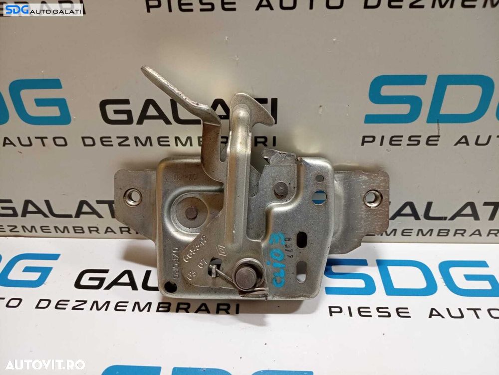 Incuietoare Broasca pentru Capota Renault Clio 3 2005 - 2014 Cod 665342 [M6742] - 2