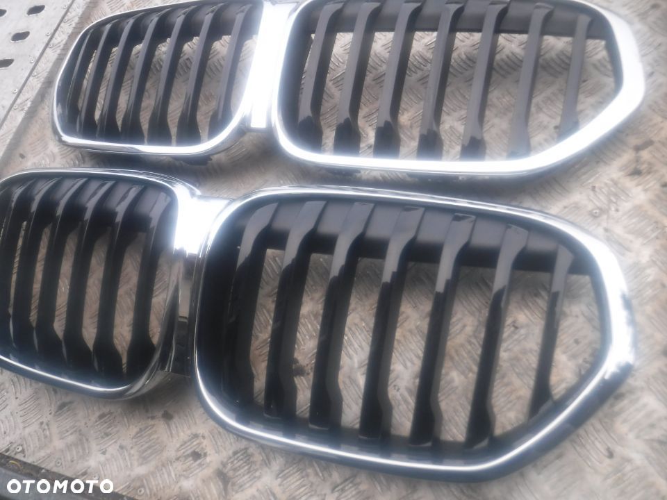 BMW X1 F48 LCI LIFT  nerki grill atrapa chrom NOWA ORGINALNA IDEALNA - 3