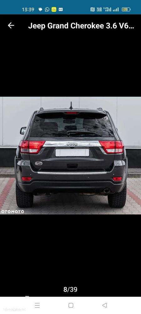 Jeep Grand Cherokee 3.6 V6 Overland - 8