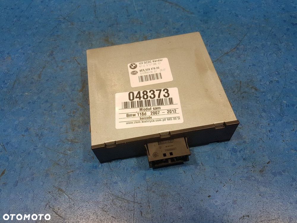 BMW 1 E87 2.0D MODUŁ NAPIECIA DCDC 00947920  N47