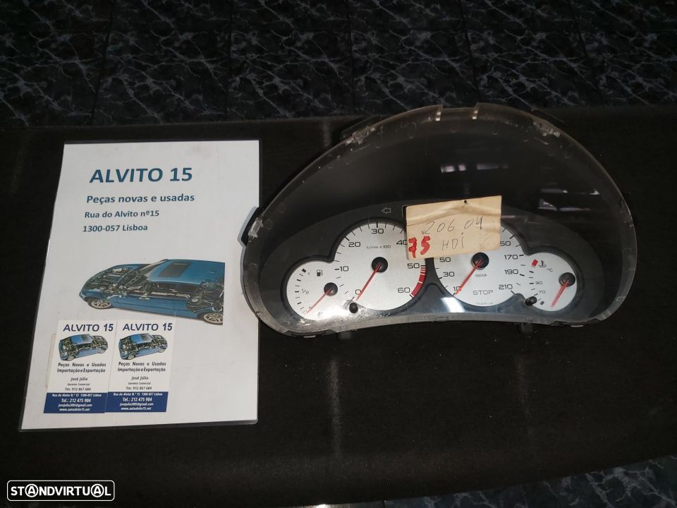 Quadrante Peugeot 206 Hdi 2004 - 1