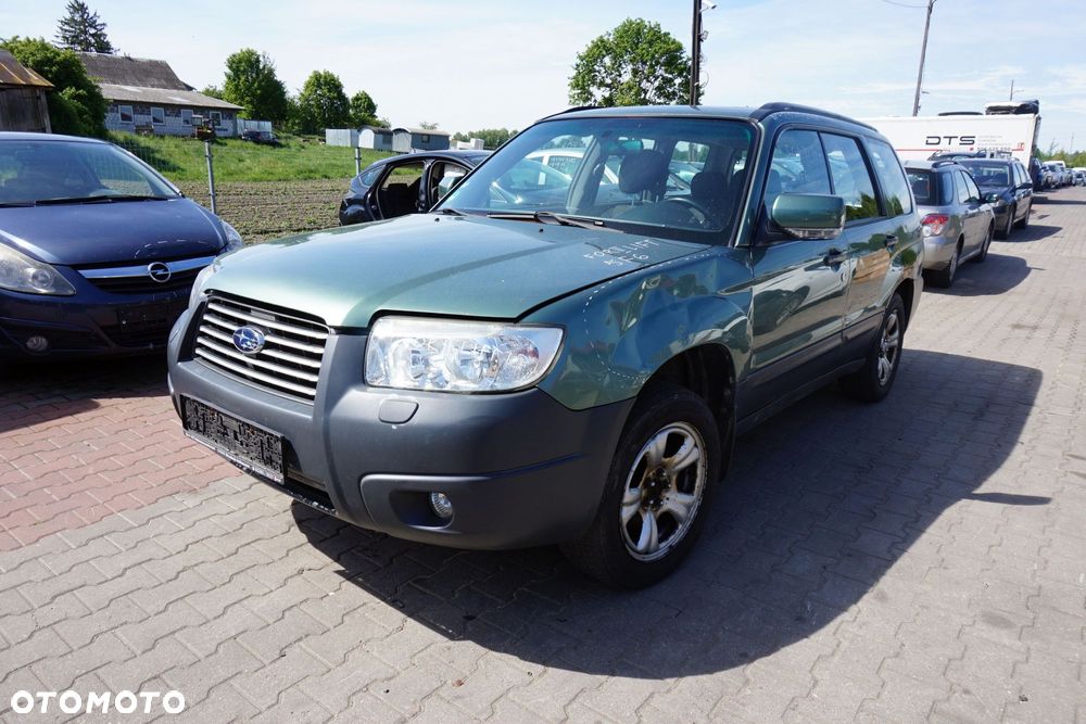 SUBARU FORESTER II SG LIFT 2006 5F6 2.0 16V EJ20F 158KM TY755XT7AA ZIELONY EVERGREEN na części - 1