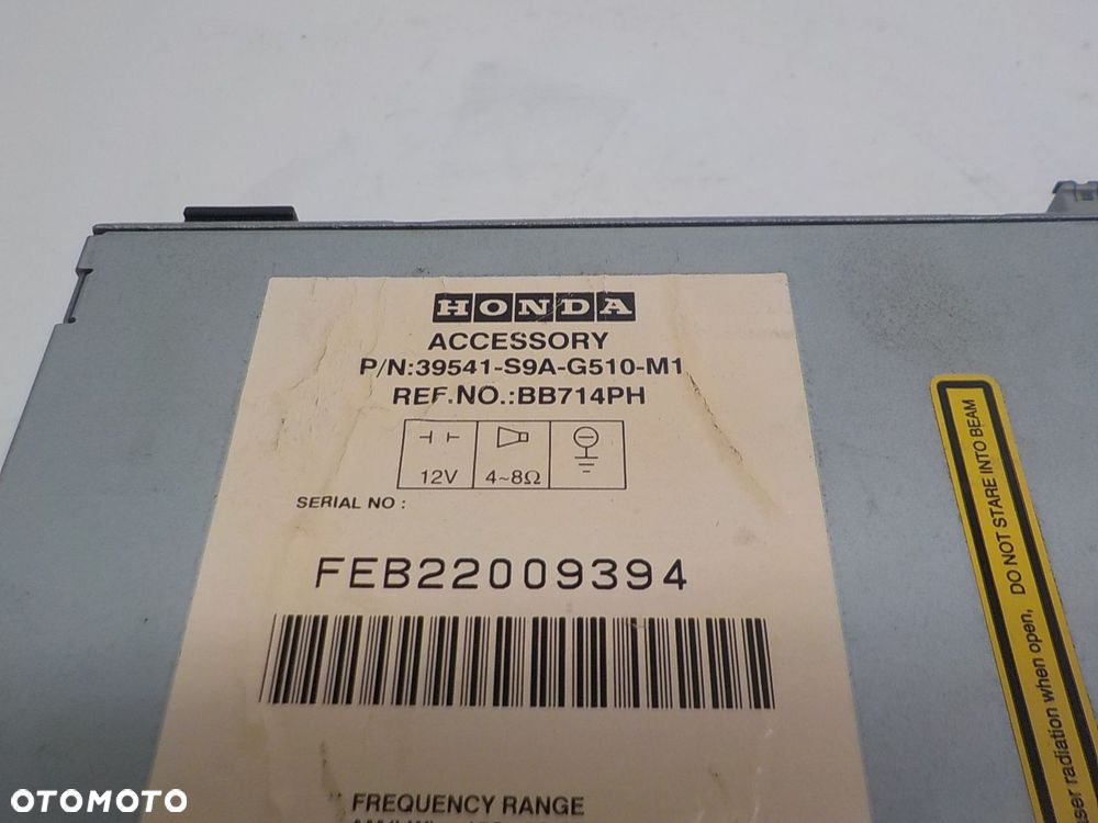 HONDA CR-V II RADIO CD NAWIGACJA FABRYCZNA - 2