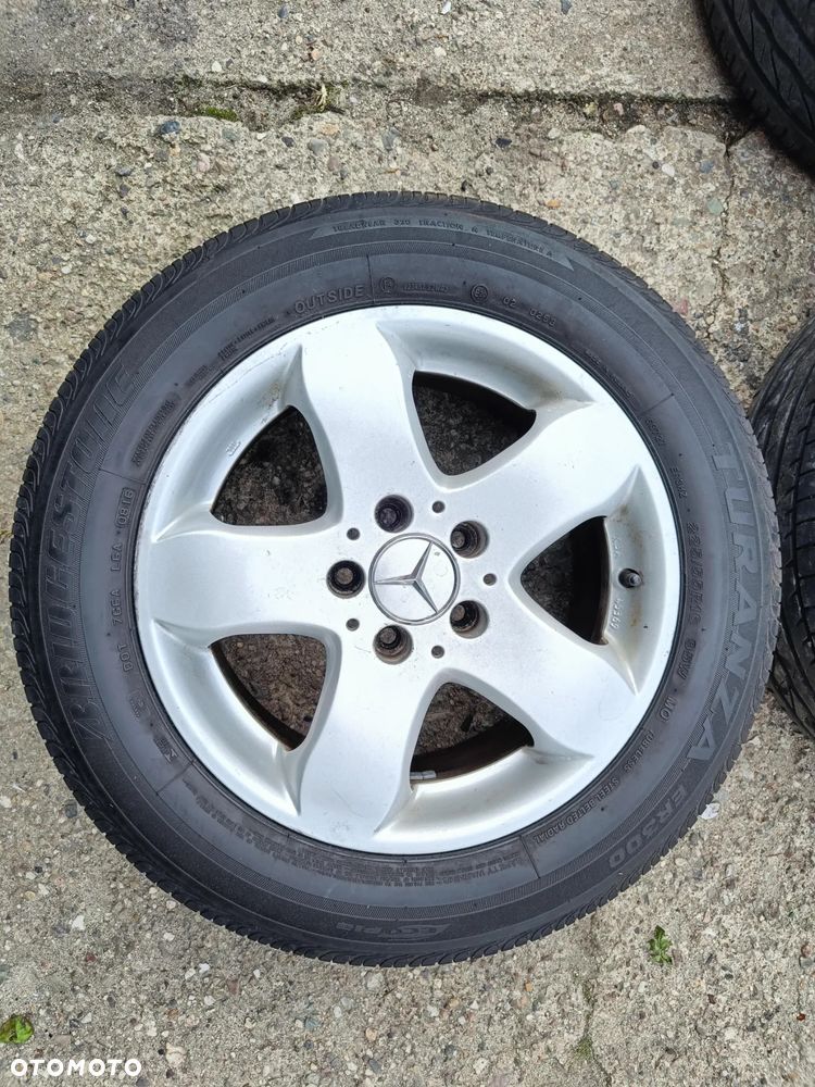 MERCEDES W211 KOŁA Felgi Aluminiowe Opony letnie 5X112 16 - 13
