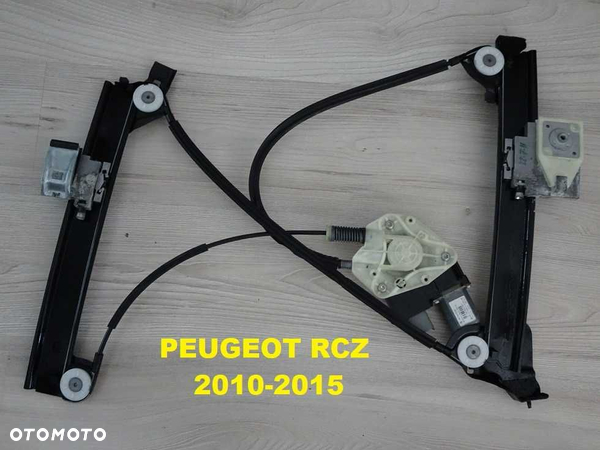 Podnośnik Mechanizm Szyby Peugeot RCZ Przód Lewy 10-15 (1b2)