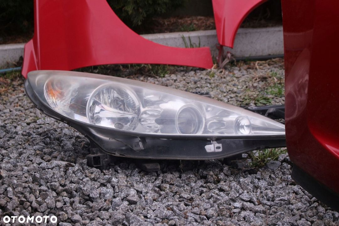 Przód Kompletny Maska Zderzak Błotnik Peugeot 207 - 6