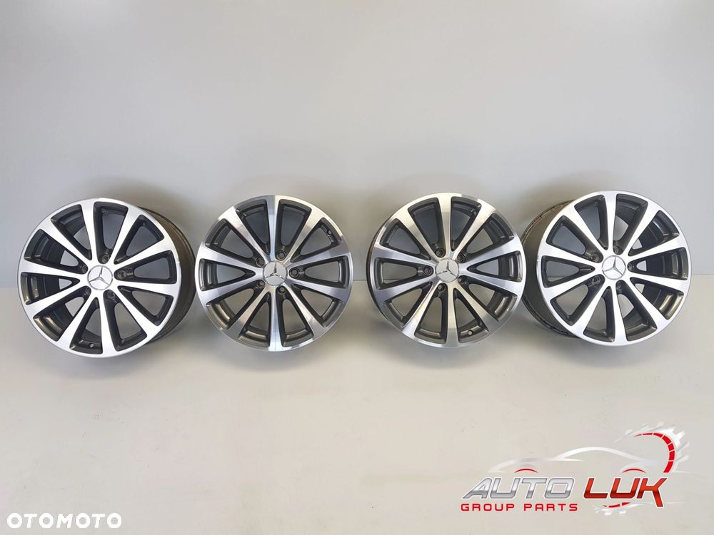 4x Felgi 17" Oryginalne Mercedes W213 W447 W211 W205 W212 R17 5x112 A2134011300 - 1