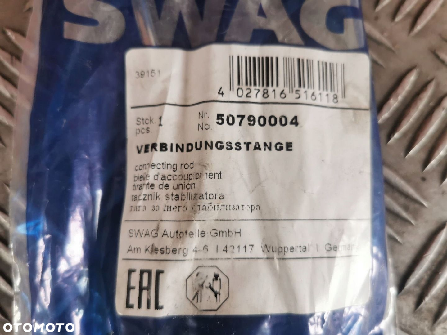 NOWY DRĄŻEK STABILIZATORA SEAT FORD 50790004 - 3