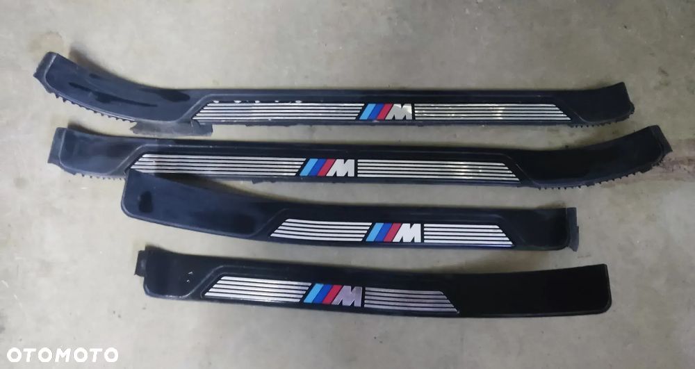 LISTWY PROGOWE BMW E39 M PAKIET LEWA PRAWA PRZEDNIA TYLNA KOMPLET - 1