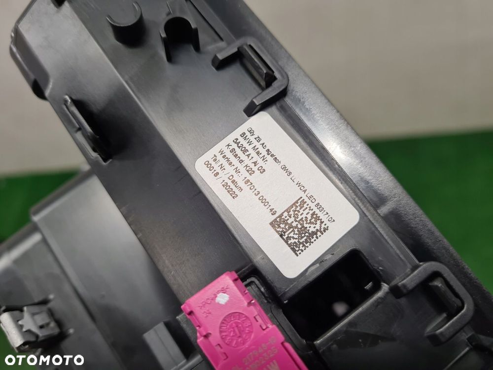 BMW 3 G20 PANEL KLIMATYZACJI DEKOR DEKORY CARBON LED KRATKI NAWIEW - 15