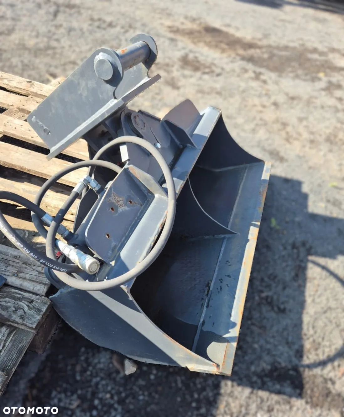 Łyżka hydrauliczna 100cm mocowanie MS03 maszyny 2,5-3t - 5