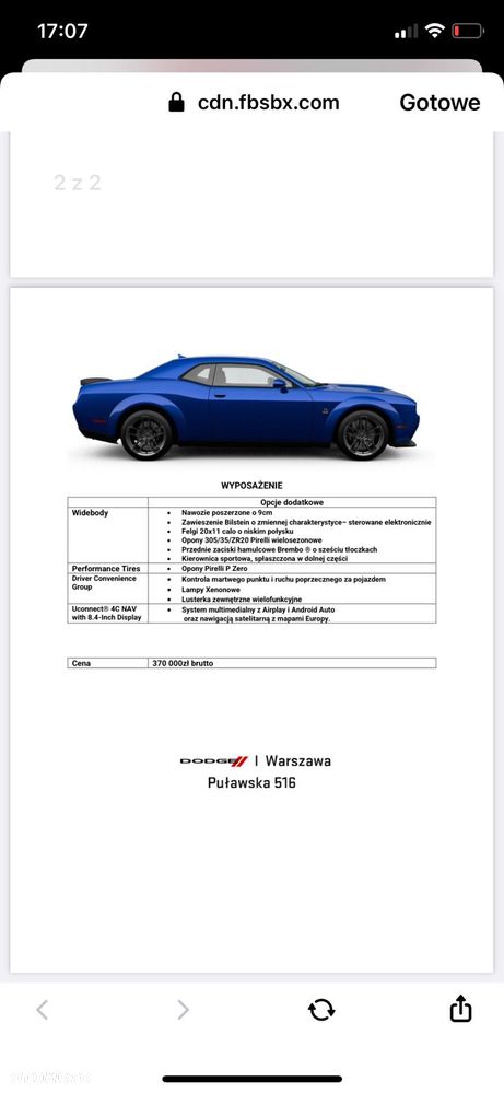 Dodge Challenger 6.4 Scat PackWidebody - 8