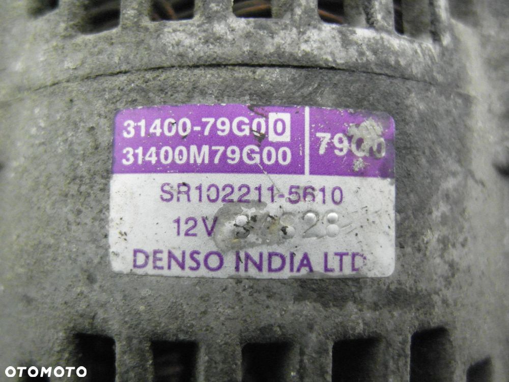 ALTERNATOR SUZUKI ALTO V 1.0 3140079G00 31400M79G00 SR102211 - 4