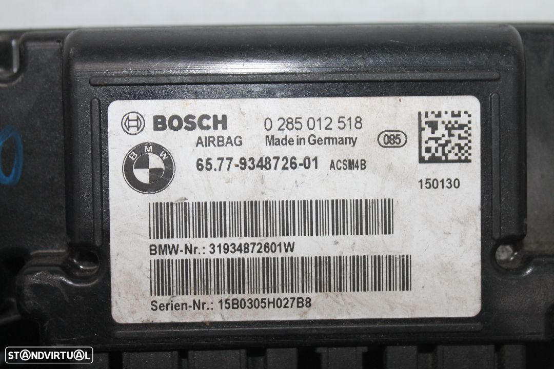 Centralina de Airbag BMW Serie 1 F20 - 2