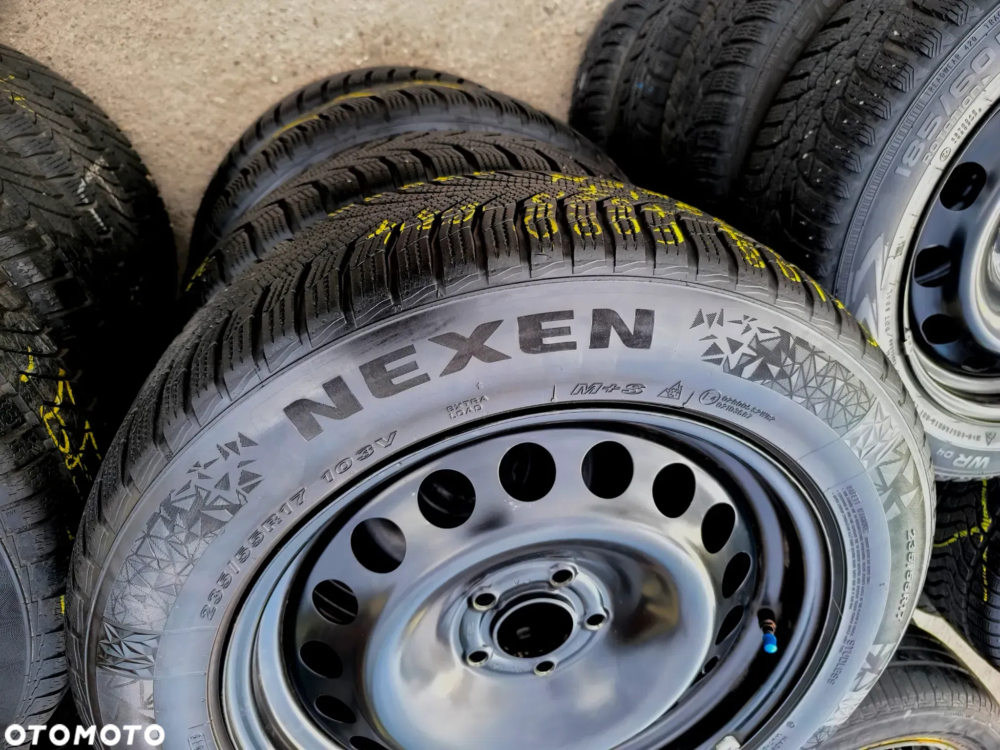 5x108 Felgi Stalowe Stal 17 Koła zimowe zima FORD MONDEO MK5 KUGA I II 2 GALAXY MK3 III SMAX II 2 VOLVO S60 CROSS COUNTRY CC V60 CC XC70 III 3 Legnica ALU-RAD 235/55 7mm - 6