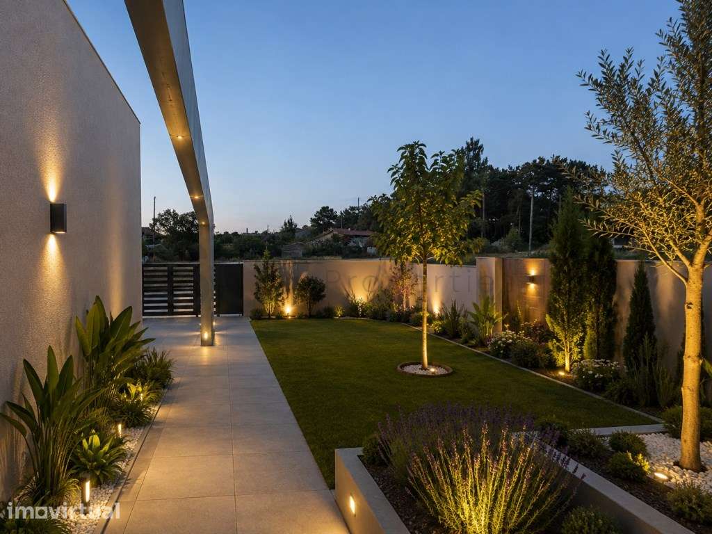 Moradia Nova Geminada T3 Pinhal do General Seixal com Garagem - Grande imagem: 3/26