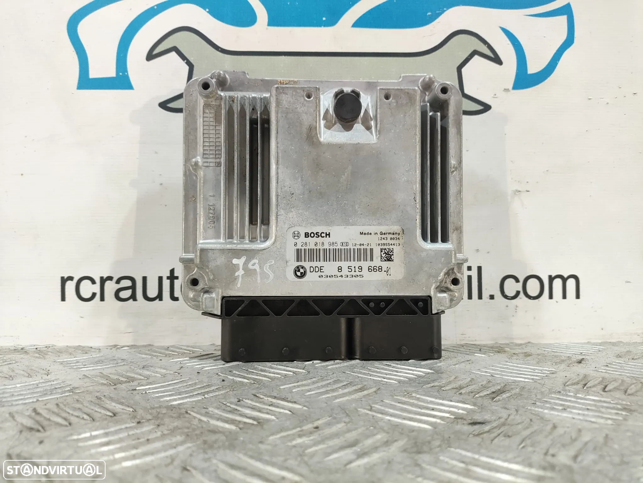 Centralina ECU Motor Bosch / BMW - 8519668 | 0281018985 - N47D20C E91 - 5